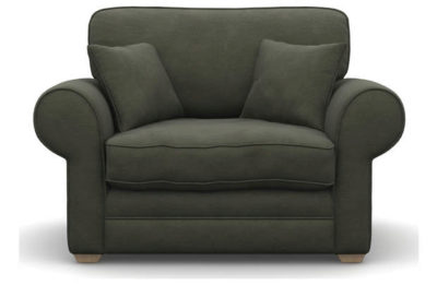 Heart of House Chedworth Fabric Cuddle Chair - Slate